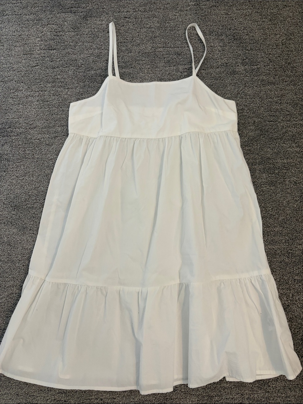 Abound White Spaghetti-Strap Sundress for Kids